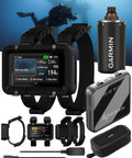 Descent X50i Premium Dive Computer Bundle With 3 Inch Color Touchscreen, 20 ATM Rating, Leakproof Buttons, GPS, Compass, T2 Transceiver, 5000mAh Power Bank