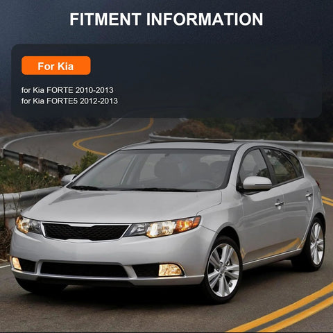 Premium Rear Wheel Hub Bearing Assembly 512436 For 2010 To 2013 Kia Forte Koup Forte5 And Forte Easy DIY Kit With Pre Greased Bearings Anticorrosion Seals Clear Install Guide No Hassle 90 Minute Replacement fitment info