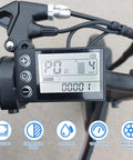 High Definition Electric LCD Display Meter For Ebike And Scooter 48V 5Pin ABS Multi Language Speed And Mileage Battery Readout