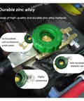 Heavy Duty Two Pack Top Post Battery Disconnect Switch Built Tough And Ready To Rock With Plug And Play Master Kill Isolator For 12 Volt 24 Volt Trucks Boats RV And Dang Reliable Copper Terminals on car battery.