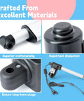 GLOXTED HJA58 lift chair actuator for Richmat; linear actuator replacement with black motor and silver rod