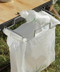 Sturdy Stainless Iron Trash Bag Holder Rack For Hanging Use Desktop Or Campin Dustbin Cage Garbage Bag Holder Bracket Durable Outdoor Cleanup Accessory Perfect For Campin Outdoor Events And Quick Cleanup Anywhere
