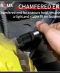 Using 11 Piece Three Eighths Inch Drive Impact Socket Set With SAE Pipe Plug Sockets for auto repairs