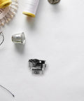 Pro Grade Metal Rotary Hook Sewing Machine Part For Flat Bed Industrial Machines With Advanced Computer Control And Precise Stitching Performance Dark Bobbin Case Accessory Designed For Heavy Duty Bulk Apparel Production And Home Use, metal bobbin case