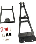 1/10 Scale RC Tow Truck Build Kit With Dual Winch Rescue Crane Arm For SCX10 TRX4 Capra LCG Chassis DIY Upgrade For RC Crawlers Heavy Duty Aluminum Tow Kit components