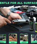 All-In-One Gun Cleaner And Lubricant Kit With CLP Solvent Spray, 2oz And 1oz Needle Oiler Bottles used on firearm