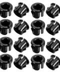 30 Piece Cable Snap Grommets 10mm Mounting Diameter For 6mm Wire Easy Snap In Plastic Bushing Protectors for Wear Resistance
