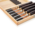 Five Piece HSS Wood Turning Tools Set With Mini Lathe Chisels And Wooden Box For Pen Turning And Small Projects Pre Sharpened And Ready To Use