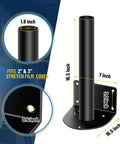 Wall Mountable Stretch Film Roll Stand Fits Up To 20 Inch Film Core Great For Industrial Manufacturing And Logistics Use Holds 2