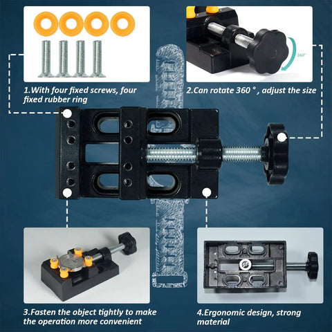 Adjustable Back Watch Case Opener And Holder Tool For Most Watches Pro Grade Watchmaker Gear In Metal And Plastic
