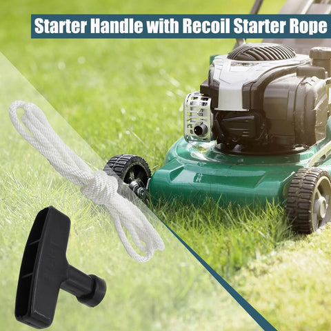 Lawnmower with Two Pack 4 Foot Pull Cord Rope Replacement For GX200 GX120 GX240 GX270 Champion Generators With Recoil Starter Handle