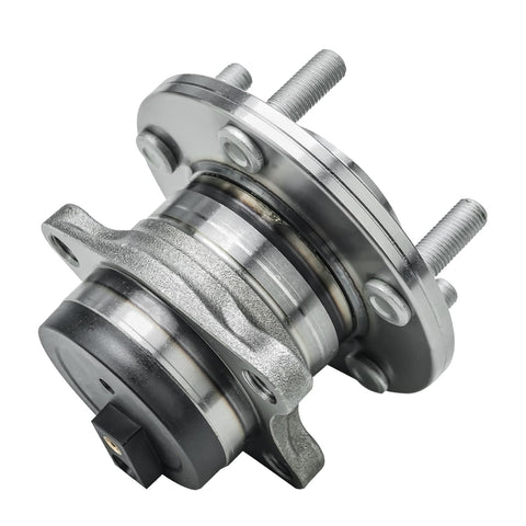 Rear Wheel Bearing And Hub Assembly For 2007 2014 Mazda CX 9 FWD With 5 Lugs And ABS 2 Piece Kit Drop In And Includes 10 Year Warranty