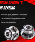 Front Wheel Bearing Assembly 513324 for 2011-2021 Grand Cherokee and 2011-2023 Durango With 5 Lug Bolt Pattern
