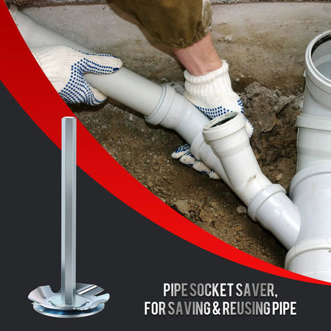 PVC Pipe Reamer Kit For Half Inch Fittings and Schedule 40 Plastic Pipe inside hub remover tool with stainless steel reamer