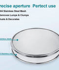 Close-up of 304 Stainless Lab Sieve Screen, 50 Mesh, 12 Inch Diameter, Top Notch Quality with precise aperture description.