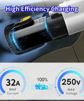 Type 1 To GBT EV Charger Adapter For SAE J1772 Electric Vehicles, 32A Compatible With GBT Chargers, charging at 32A and 250V