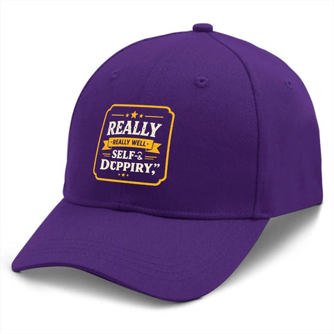 Lightweight Vintage Dope Style Hat For Women And Men Unisex Cap With Breathable All Day Comfort Purple Red Perfect For Boating Beach