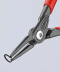 External Precision Snap Ring Pliers Pro Grade for quick ring removal and secure fit with durable comfortable grip.