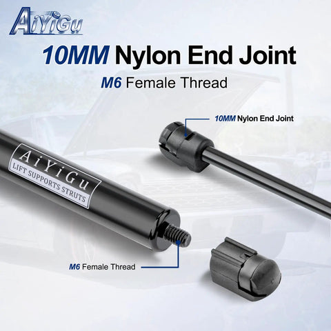 Front Hood Struts Shocks Lift Supports Gas Springs For Ford F150 F250 1997 To 2003 And Expedition 1997 To 2006 Replacement