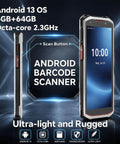 Android Barcode Scanner Powerhouse With 4G LTE And 4GB RAM 64GB ROM Supports 1D 2D And QR Codes Android 13 Wireless PDA