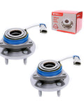 Front Hub Assembly Set of 2 for Impala Allure Aurora Bonneville LeSabre Century Seville 5-Lug with ABS, Sealed Ball Bearing Fitment 513121
