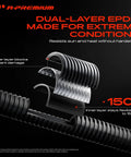 Top Tier AC Suction And Discharge Line Hose Assembly For Chevy Traverse GMC Acadia Buick Enclave showcasing dual-layer EPDM design and flexibility.