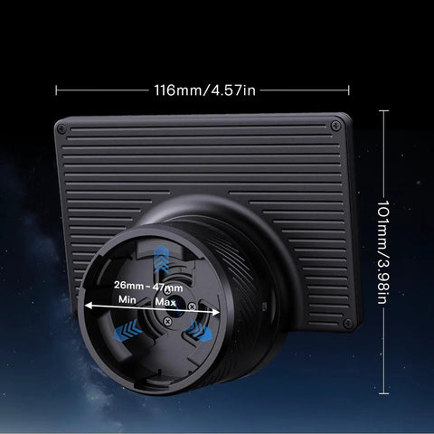 WiFi Electronic Eyepiece For Telescopes And Microscopes With 4.3 Inch HD Screen Fits 26 To 47mm Optics Remote View Via App