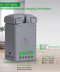 100W Drone Battery Fast Charger Station For Mini 5 Pro Mini 4 Pro Mini 3 Pro And Mini 3 Intelligent Auto Detect Charging