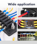 Wide application of Insulated Crimp Wire Connector Terminal Kit 200 PC Assortment With Ring Butt Spade Fork Connectors