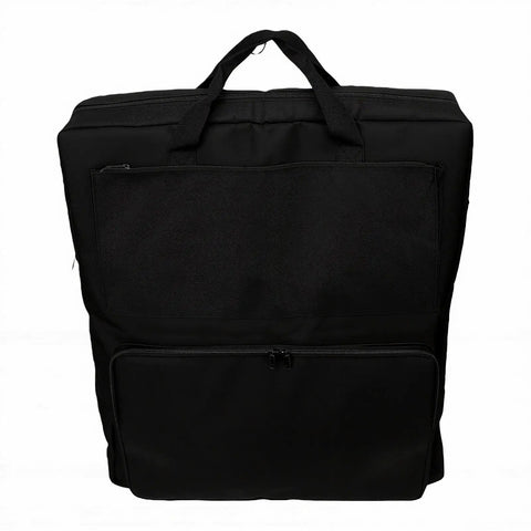 Rugged Solar Panel Carrying Case With 600D Oxford Fabric Sunlight Protection Coated Fits 100W Panels 22x4x26 Inches front view