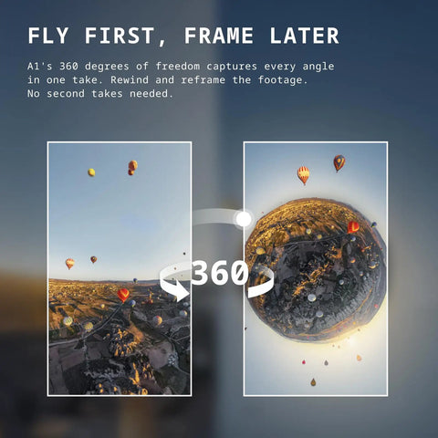 8K 360 Drone For Grownups Kids And Beginners Immersive Flying With Point-To-Fly Motion Control And Obstacle Avoidance Ultra