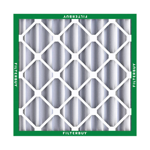 21x21x4 MERV 8 Pleated Air Filter for HVAC Systems Electrostatic Dust and Allergy Defense 2 Pack Fits Furnaces AC Units