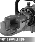Close-up of the sturdy and durable head of the Portable Handheld Electric Rebar Bender With Pure Copper Motor.