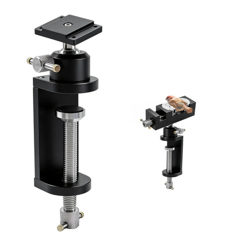 360 Degree Rotating Bench Vise Stand For Grinders And Drill Presses, CNC Machined Beefy Heavy Duty Vise Grinder Mount