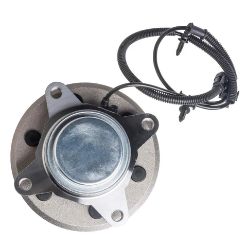 Front view of Front Wheel Bearing And Hub Assembly For Ford Expedition F 150 Lincoln Navigator RWD 2011 2012 2013 2014 6 Stud Hub With ABS