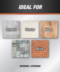 Dry Time Indicator Spackling For Fast DIY Repairs Pink When Wet Dries White In 1 To 5 Hours 8 Oz for drywall plaster wood brick stone