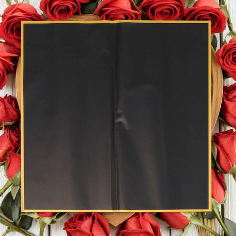 Waterproof Matte Flower Bouquet Wrapping Paper Set 60 Sheets No Fuss Easy Peasy Floral Packaging With Moisture Protection