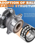Rear Wheel Hub Bearing Assembly Two Pack Drop In Bolt On Fits 2009 2013 Subaru Forester 2010 2014 Outback internal view