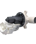 Top Load Washer Drain Pump Replacement for W10919003 W10775446 Compatible 120V 1.2A with backflow stopper visible on white background