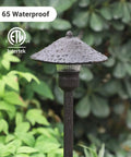 Low Voltage Pathway Lights, 3W 150LM Warm White 3000K, 16.5 Inches Tall LED Landscape Lighting with IP65 waterproof design