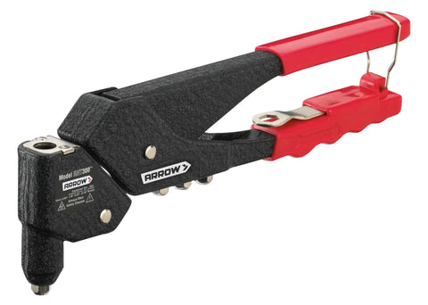 One-Handed Swivel Rivet Tool For Metal Fabric Leather And Auto Repair Manual Riveter Works With 1/8 3/16 5/16 Rivets