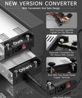Rugged 12 Volt Power Supply Converting 110 Down To 12 At 50 Amps With Bulletproof Internal Components And Dead Simple Toggle Switch for car devices