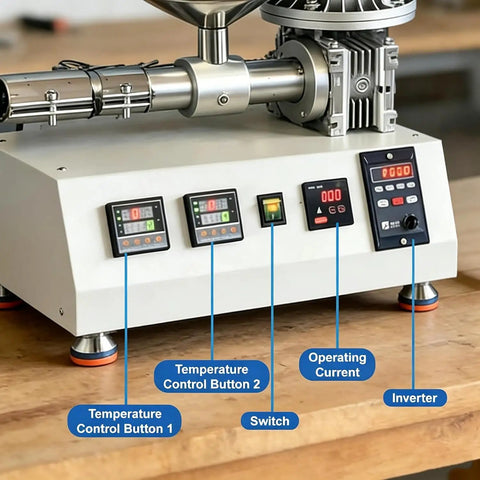 No Sweat 3D Filament Extruder Maker Machine With 1000w Power And Pid Temperature Control For Quick Diy Projects And Turning Waste Plastic Into Premium Filament At Lightning Pace