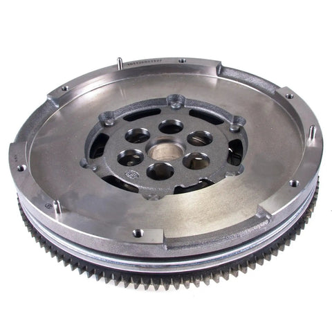 Premium Heavy Duty Dual Mass Flywheel Clutch Replacement For 2006-2013 Mazda 3 And Mazda 6 With 2.3L Inline Four Engine Oem Specs image showing the dual mass flywheel.