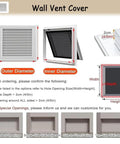 Gray Vertical Ac Return Grille Twenty By Thirty Inch Louvered Vent Cover With Removable Door For Smooth Airflow And Totally Stress Free Hvac Install Or Cold Air Intake Setup, showing dimensions and installation details.