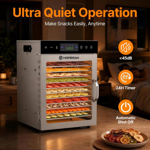 Flex Your Home Chef Skills With This Sick Twelve Tray Food Dehydrator That Lets You Bulk Up On Homemade Beef Jerky Dried Fruits Fresh Herbs And Crunchy Dog Chews Without The Hassle with colorful dried fruits.