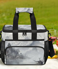 Insulated Picnic Backpack Lunch Bag For Women And Men Spacious 12x8.7x10 Inch Cooler Tote Keeps Food Fresh On Picnics Beach Work Office