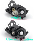 Steel Transmission Idler Gear Upgrade for Losi Micro B 1/24 2WD and Micro T 1/28 RC Buggy Durable Alloy Gear with modification