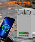 65W Two Way Smart Charger Dock For Lito 1 And Lito X1 Drones USB C Cable Included Grey Charging Hub with phone charging