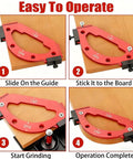 Step-by-step guide for Hella Slick Router Corner Radius Jig Template Kit Solid Aluminum Alloy Guide Fits R10 Through R60 Plus T Sizes.